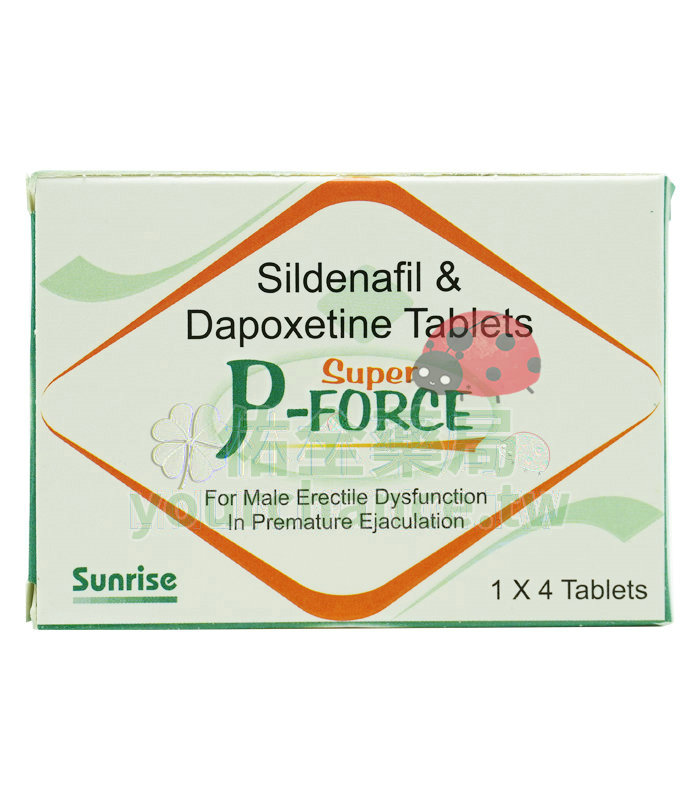 綠P 必利吉 Super P-force 160mg 硬度與持久力 雙效合一 4顆入